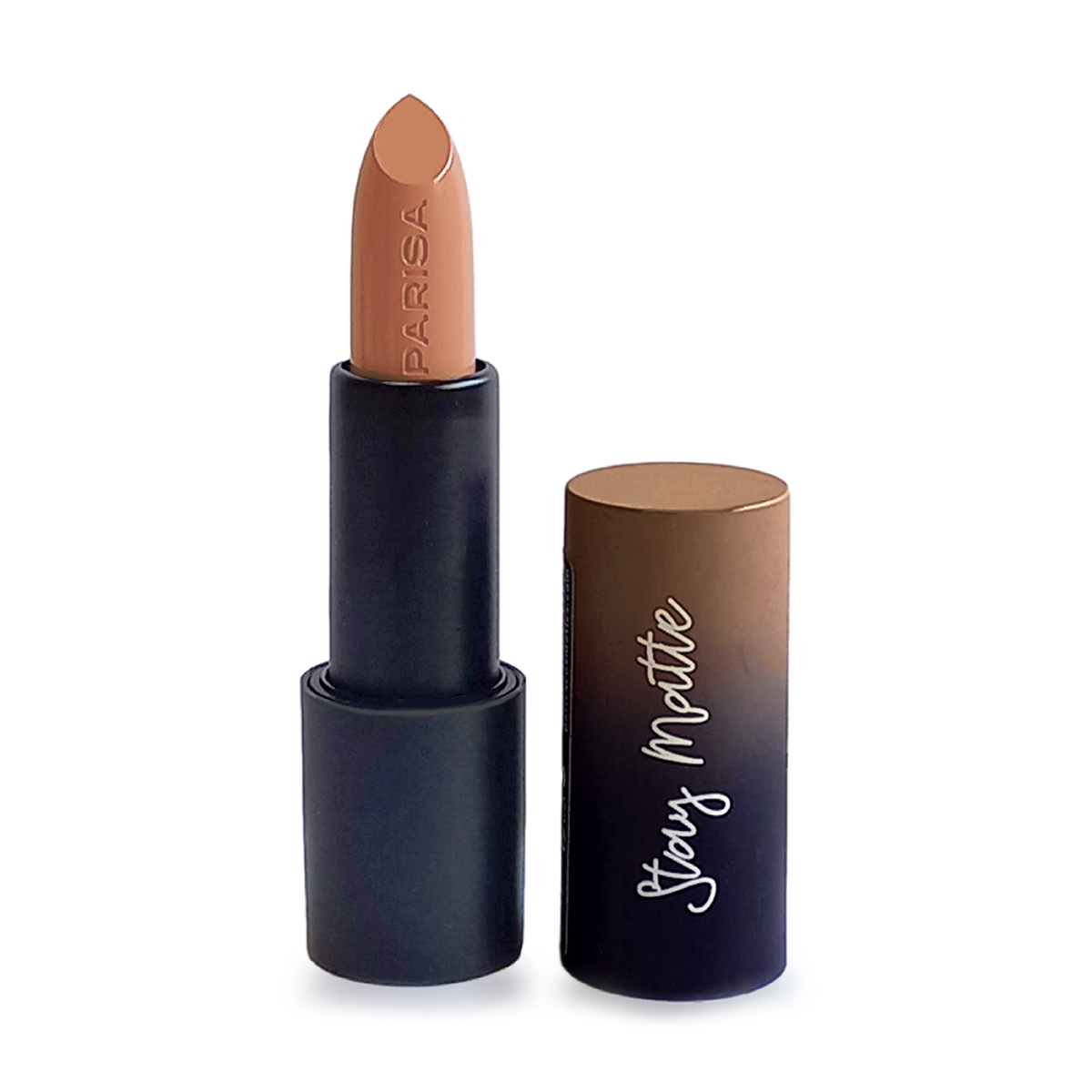 Матова помада для губ Parisa Cosmetics Stay Matte L-08, 01 Nuddest, 3.6 г